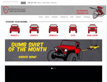 Tablet Screenshot of jcroffroad.com